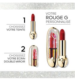 Rouge G von Guerlain - Die Nachfüllung - Der personalisierbare Pflege-Lippenstift - Die Velvets